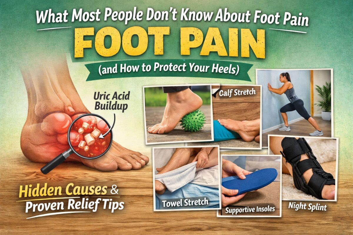 What Most People Don’t Know About Foot Pain (and How to Protect Your Heels)