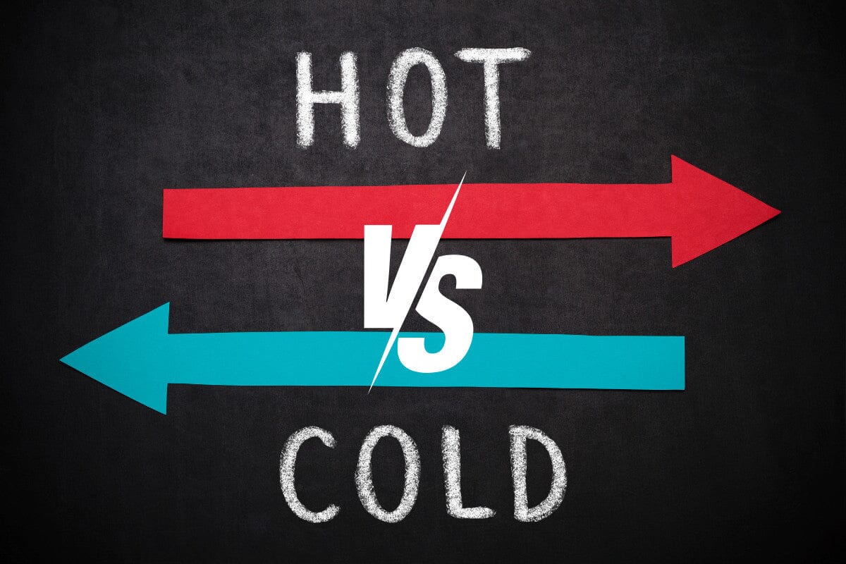 hot versus cold.