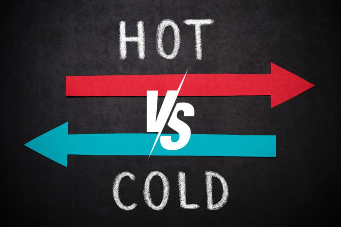 hot versus cold.