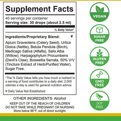 Lifetones Uric Acid Support | 3.38 fl oz