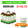 Buy 6 Uric Acid Support Tinctures, Get a Free Uric Acid Support Capsules & Supplement Case!