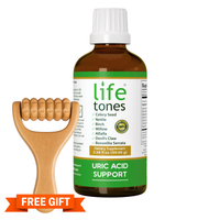 One bottle and massager