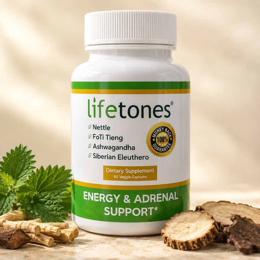 Lifetones Energy & Adrenal Support Capsules