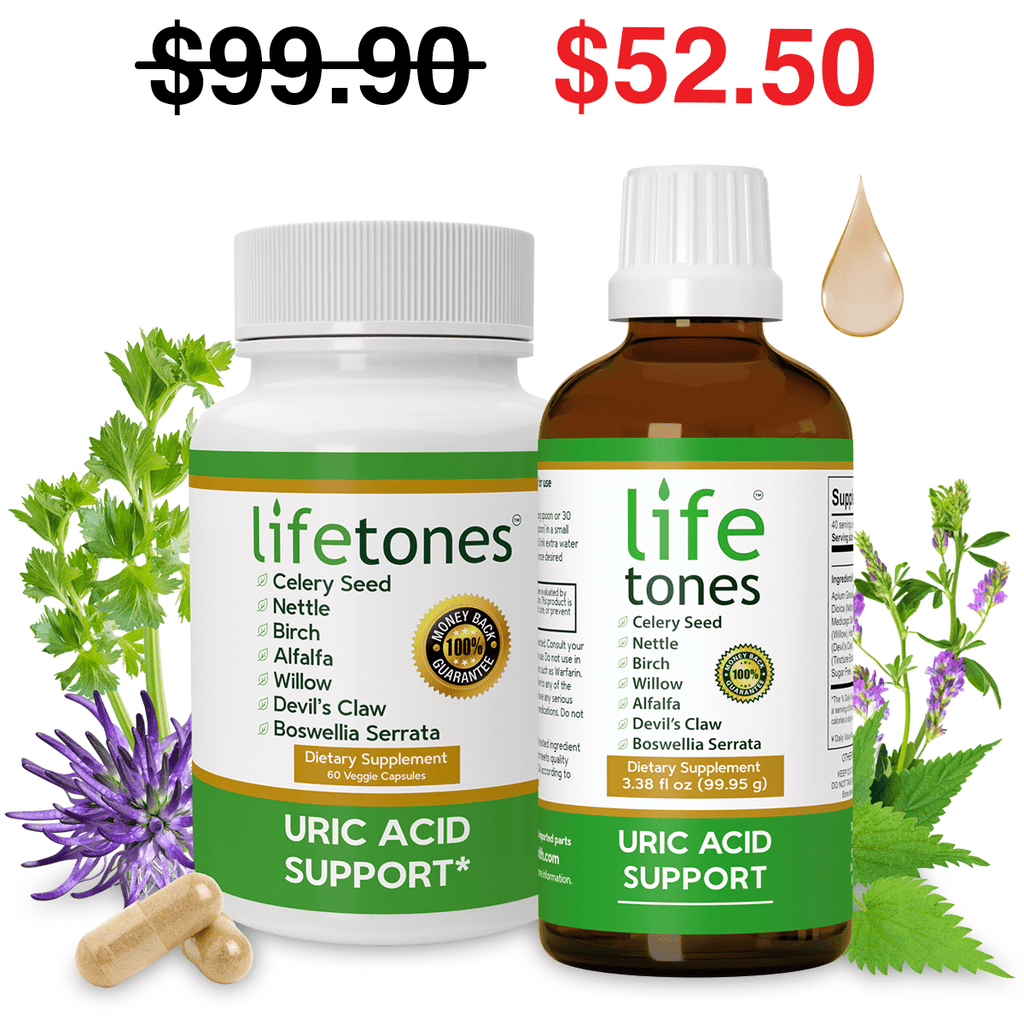 Lifetones Uric Acid Support Bundle