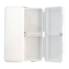 Magnetic supplement organizer case