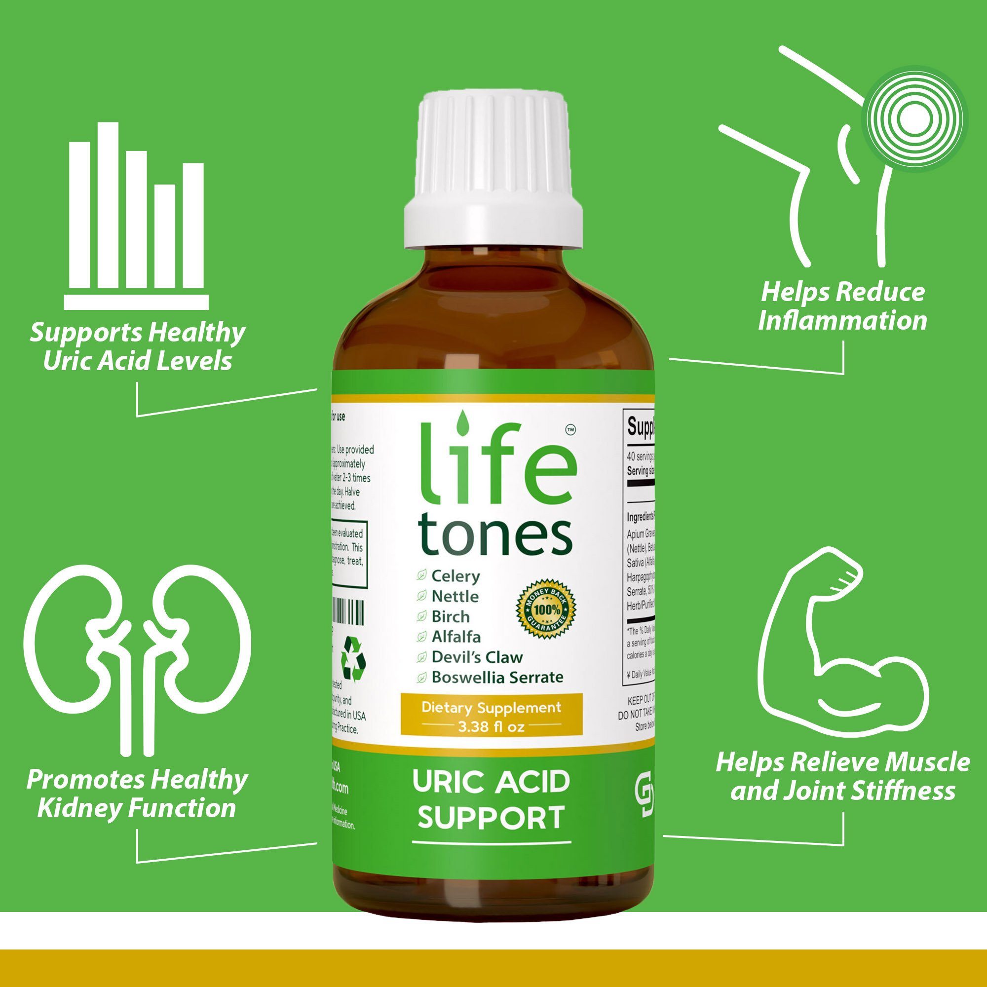 Lifetones Uric Acid Support